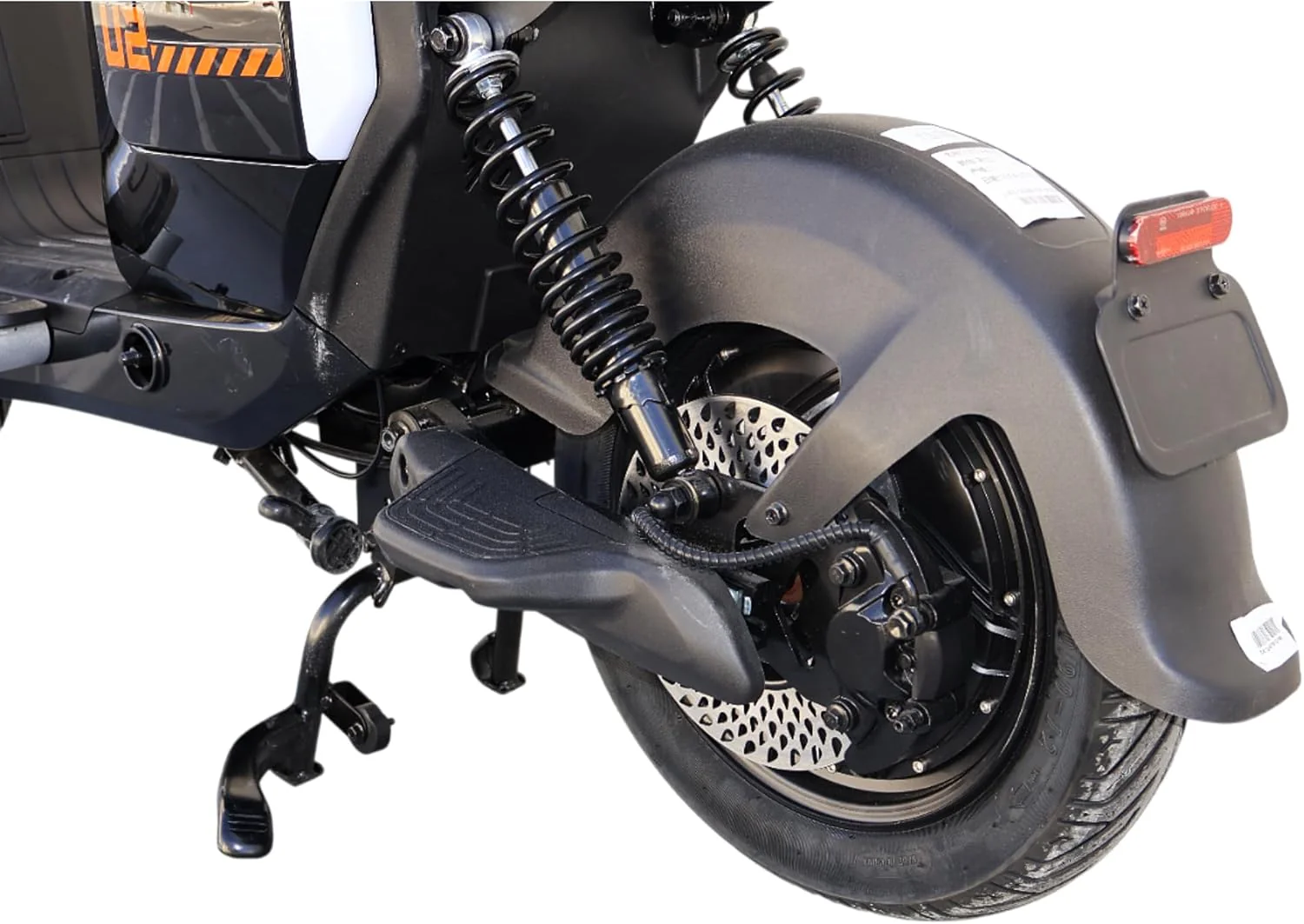 U2 Electric Scooter 48V 20A 400W 2025 New Stylish City Rider With comfortable seat Ring Light - Image 6