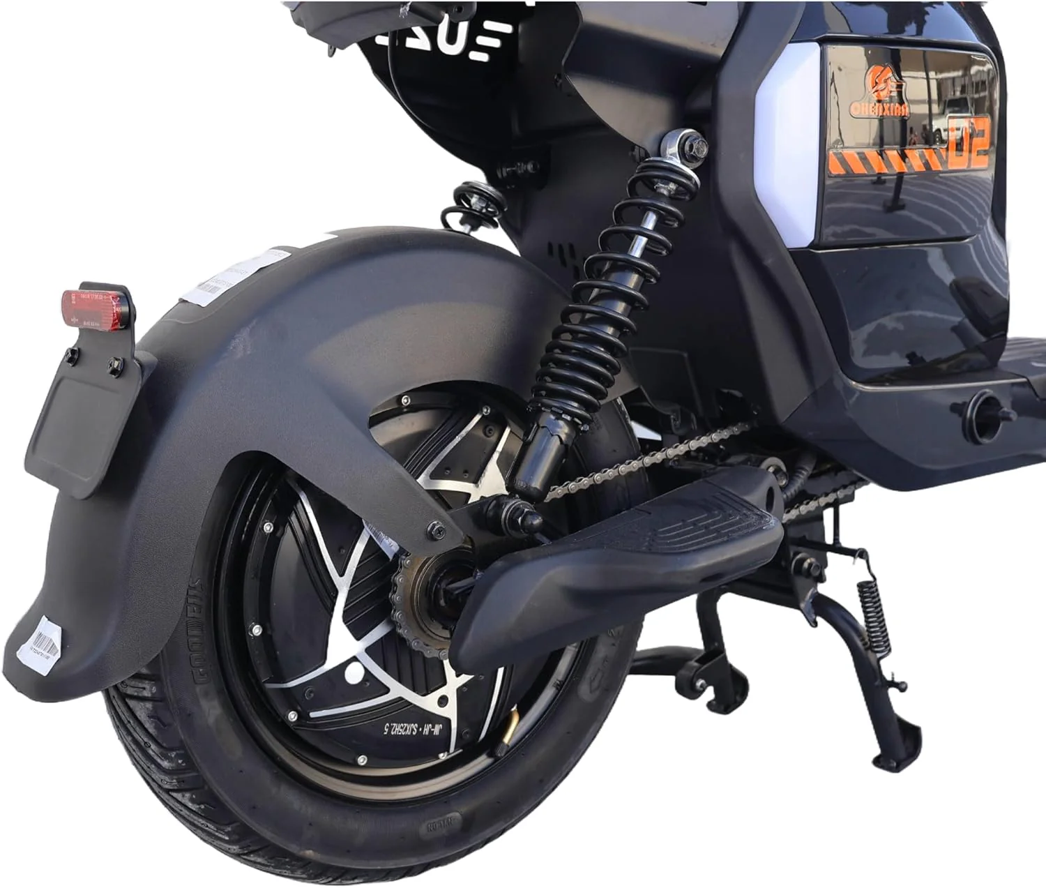 U2 Electric Scooter 48V 20A 400W 2025 New Stylish City Rider With comfortable seat Ring Light - Image 8
