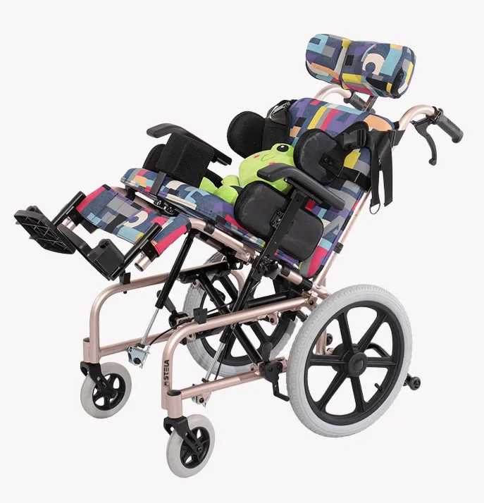 CHILDREN STELA MN30 RECLINING WHEELCHAIR - Manualy Operated - Image 6