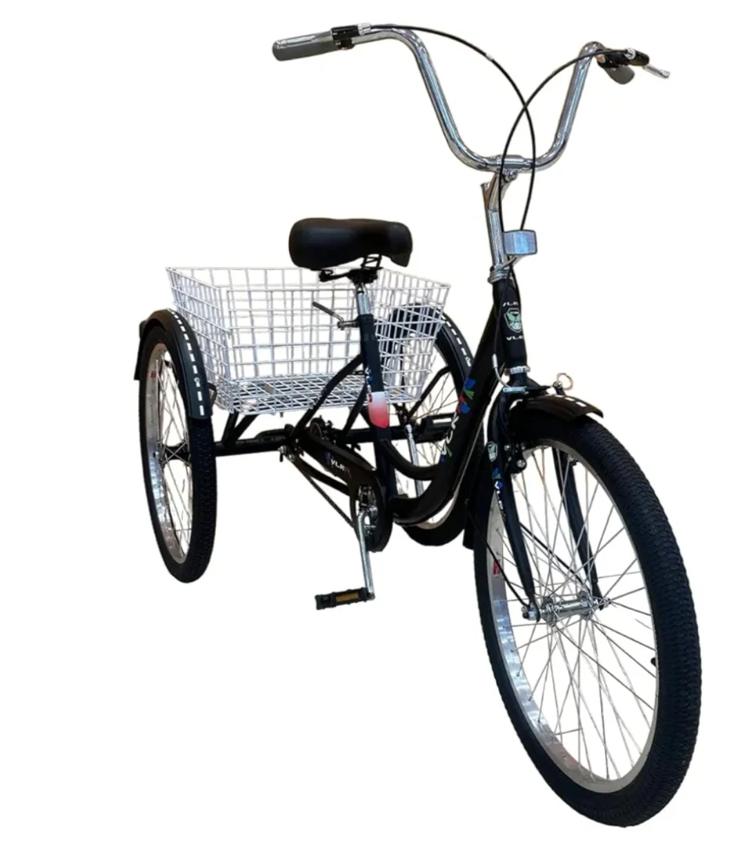 City Tricycle 26" With Rear Basket single speed - Image 3