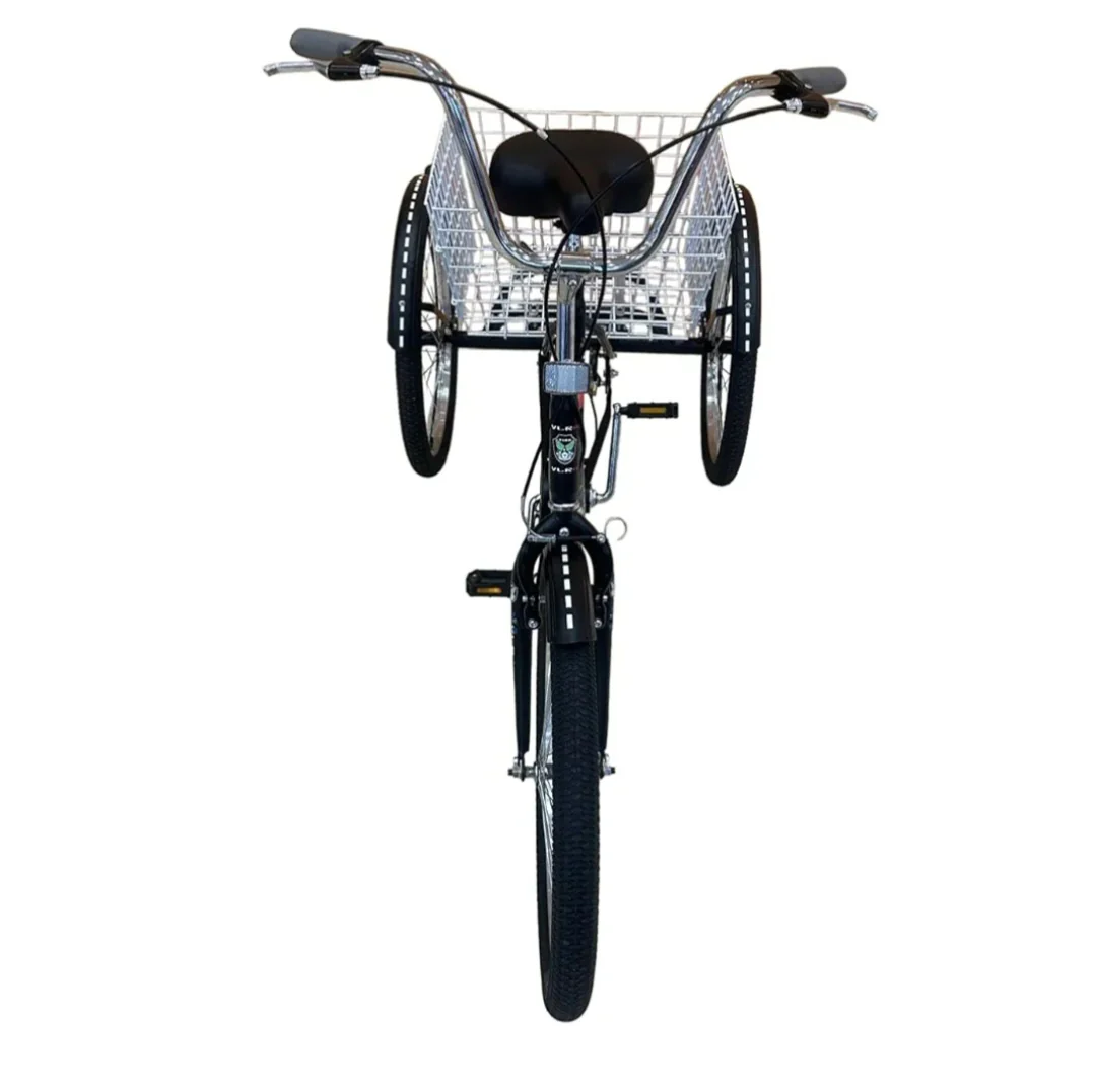 City Tricycle 26" With Rear Basket single speed - Image 5