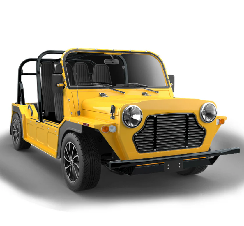 Classic Car Electric Mini Moke Jeep 72V 4 Seater Sightseeing Bus Golf Cart - Image 10