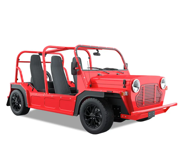 Classic Car Electric Mini Moke Jeep 72V 4 Seater Sightseeing Bus Golf Cart - Image 11
