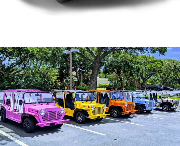 Classic Car Electric Mini Moke Jeep 72V 4 Seater Sightseeing Bus Golf Cart - Image 6