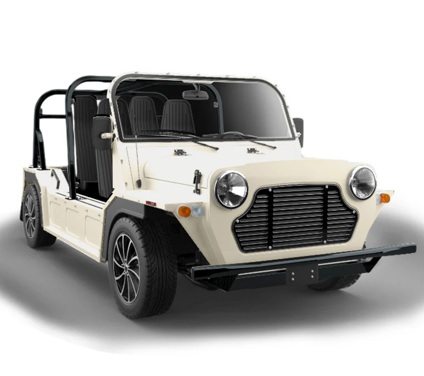 Classic Car Electric Mini Moke Jeep 72V 4 Seater Sightseeing Bus Golf Cart - Image 9