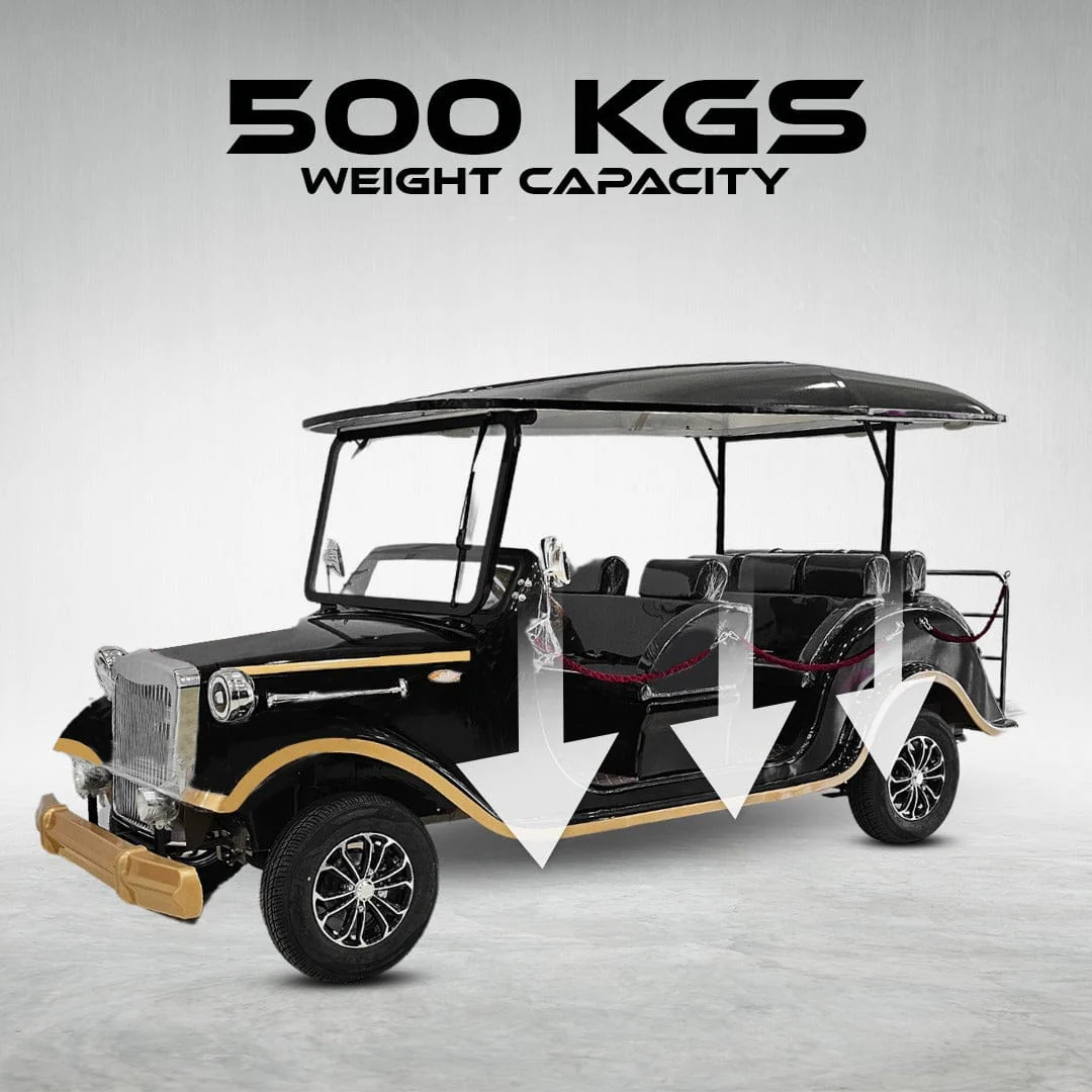 Vintage Royal Classic Golf Cart -6 Seater Electric - Image 11
