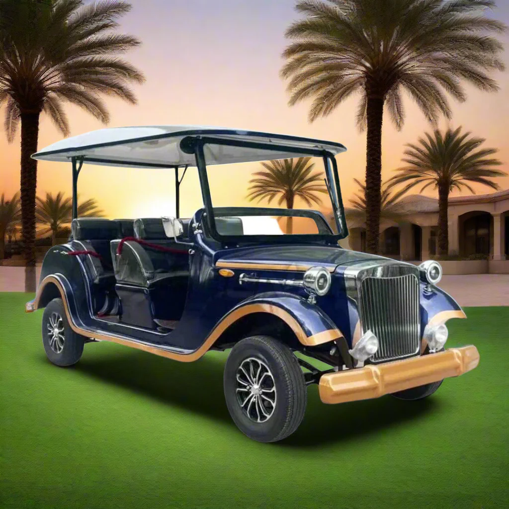 Vintage Royal Classic Golf Cart -6 Seater Electric - Image 9