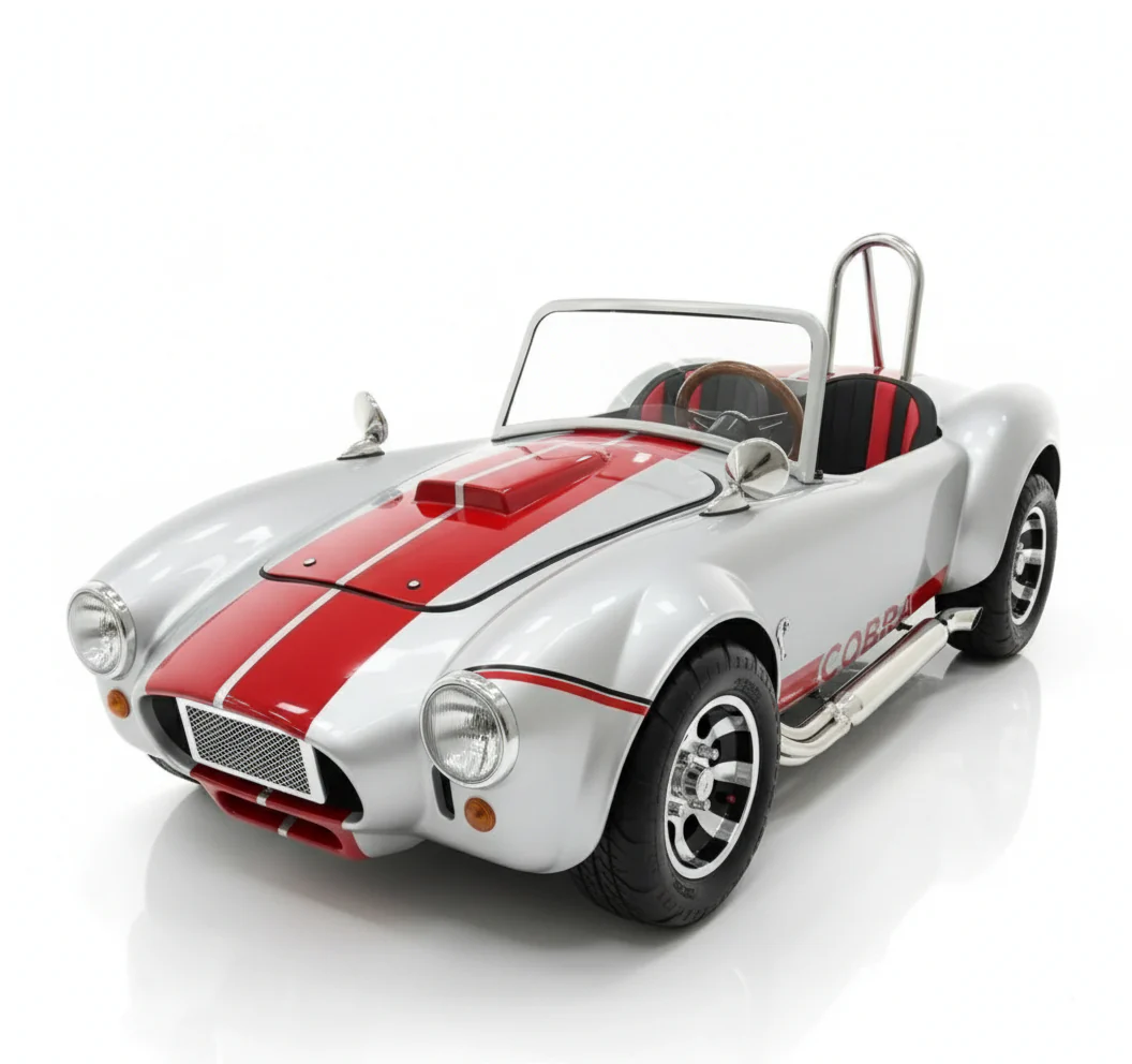 Classic mini Electric Cobra Car 2000W