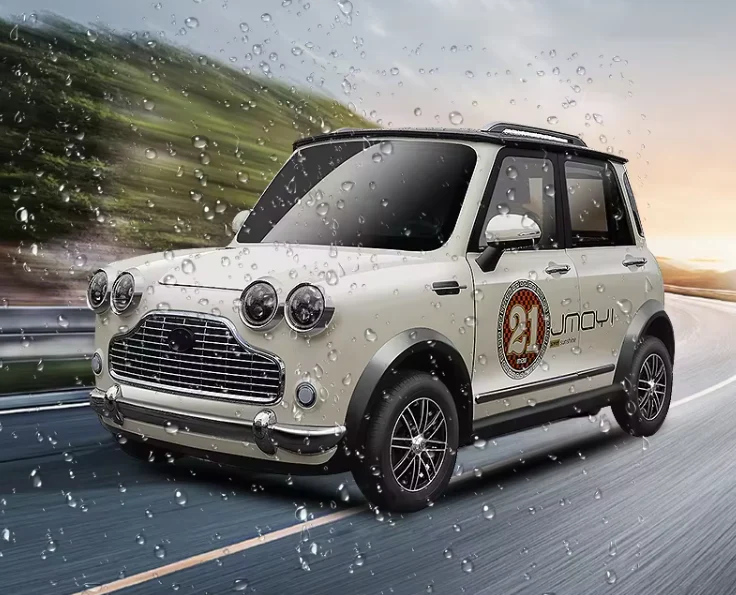 Classic Mini Electric Car High Specs For city Use 04 Seater - Image 3