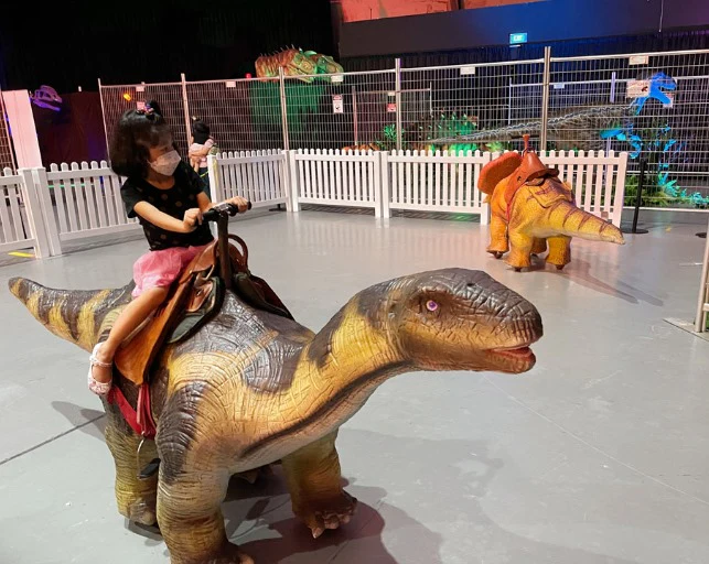 Kids Ride Electric Dinosaur DRN-14  Amusement parks or events - Image 3