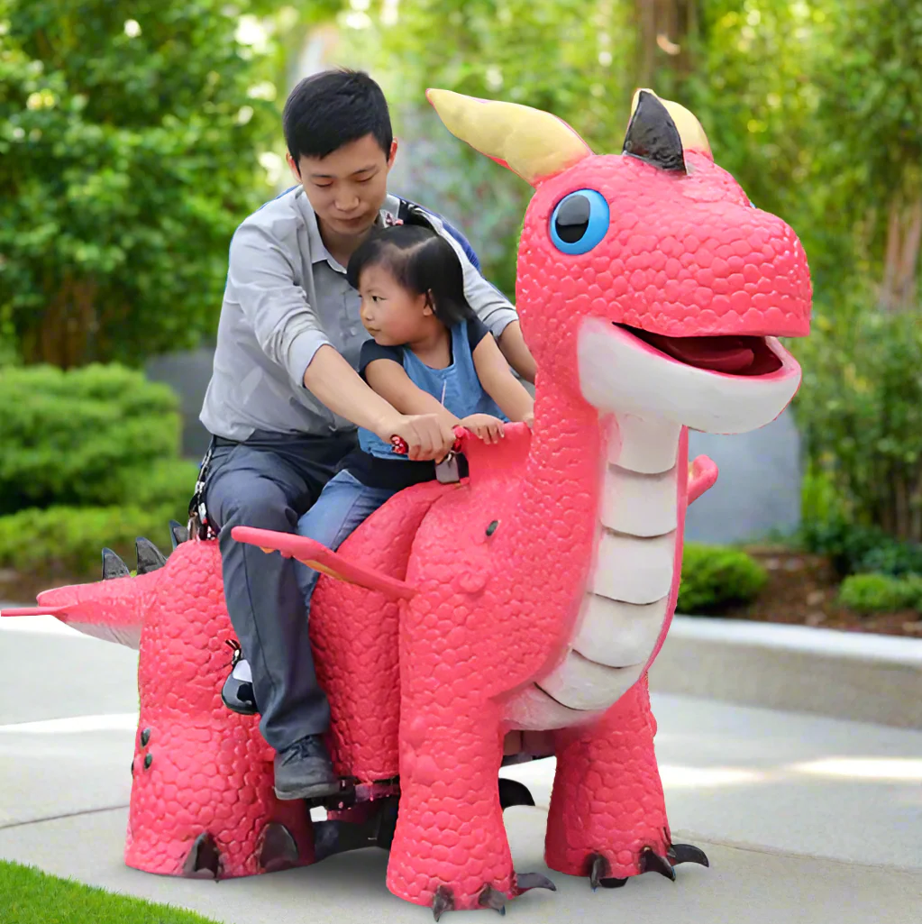 Kids Ride Electric Dinosaur DRN-14  Amusement parks or events - Image 4