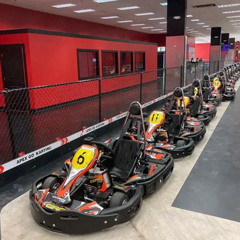 Commercial Indoor Rubber Go Karts Race Drift Go-kart Car Rubber Racing Track for Sale - Image 3