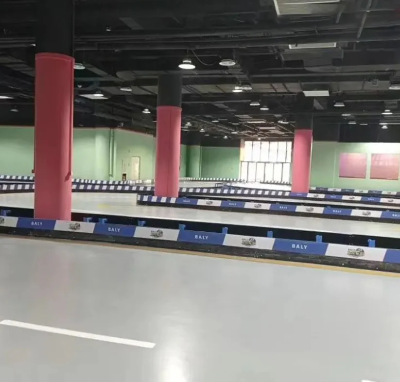Commercial Indoor Rubber Go Karts Race Drift Go-kart Car Rubber Racing Track for Sale - Image 4