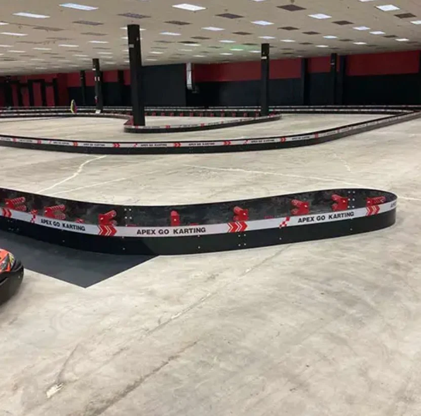 Commercial Indoor Rubber Go Karts Race Drift Go-kart Car Rubber Racing Track for Sale - Image 5