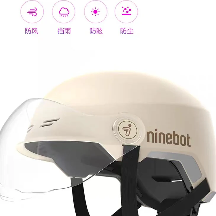 Ninebot Commuter Helmet Deep Blue with Sun-visor - Image 8