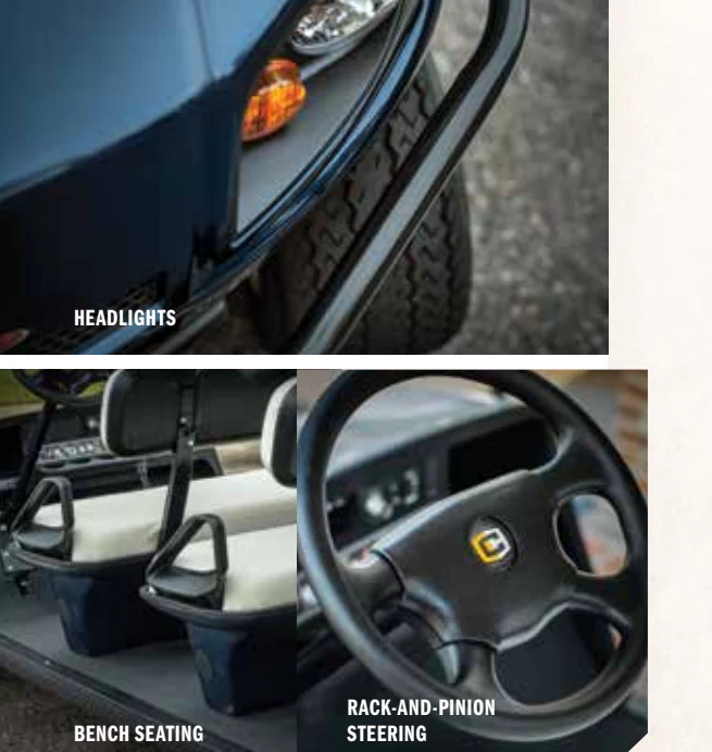 Cushman Shuttle 6 Seater Gas Golf Car - Image 3