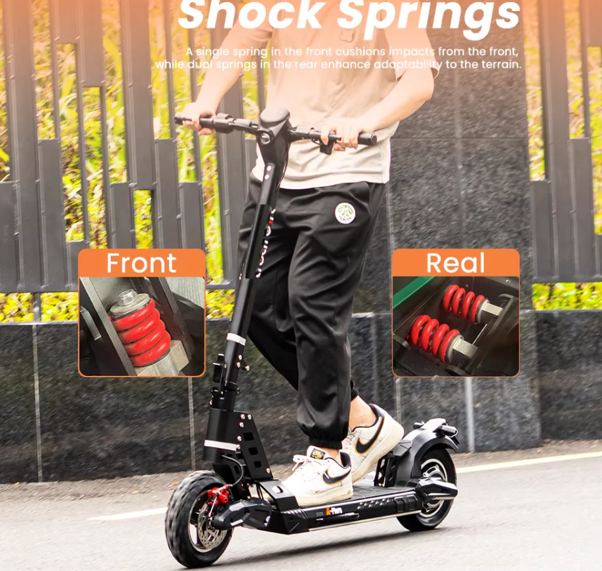 D20 Electric Scooter 48V 15Ah 800W foldable - Image 3