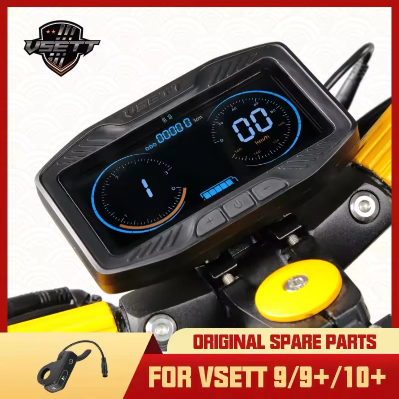 Display Throttle NFC Card for VSETT 10+ 9+ 9 Electric Scooter Big Panel Middle Dashboard Accelerator