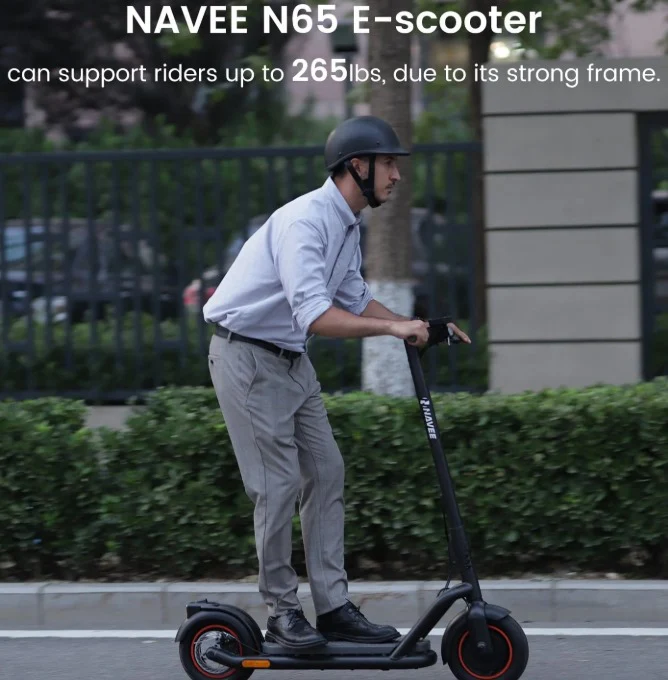Xiaomi NAVEE N65 Electric Scooter 65KM Range - Image 3