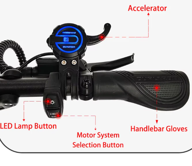 DUALTRON VICTOR LUXURY PLUS ELECTRIC SCOOTER 60V 35Ah LG 1700W Dual MOTOR - Image 11