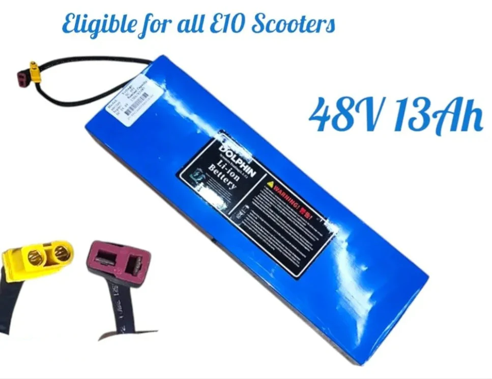 E10 Electric Scooter Battery 48V 13Ah-Replacement part