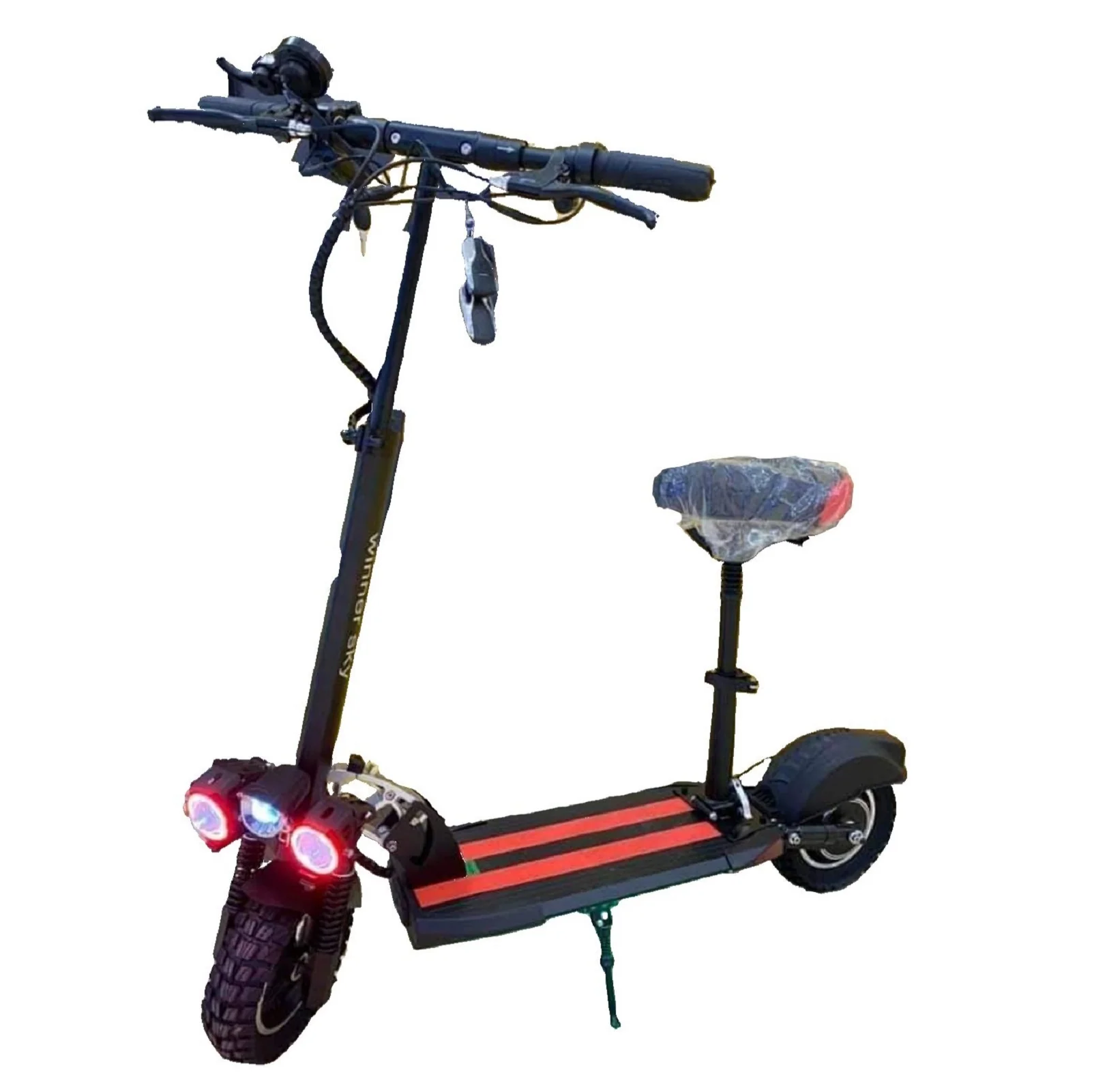E10 Scooter Upgrade Model 1200w Motor 3 lights Off Road - Image 6