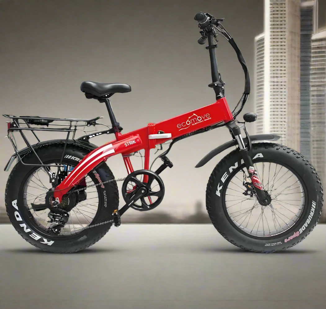 Ecomove Strik 20" Electric Bike 36V 250W Red