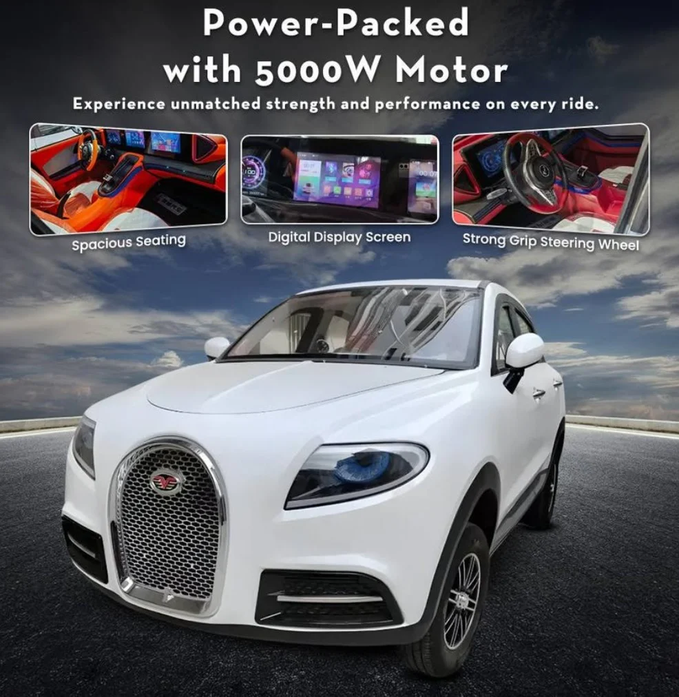 Electric 4-wheel car 60V 5000W - Image 6