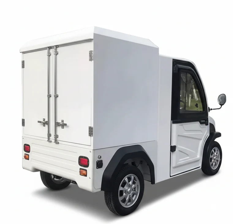 Electric Cargo Delivery Vehicle Enclosed Cargo Truck - Image 3