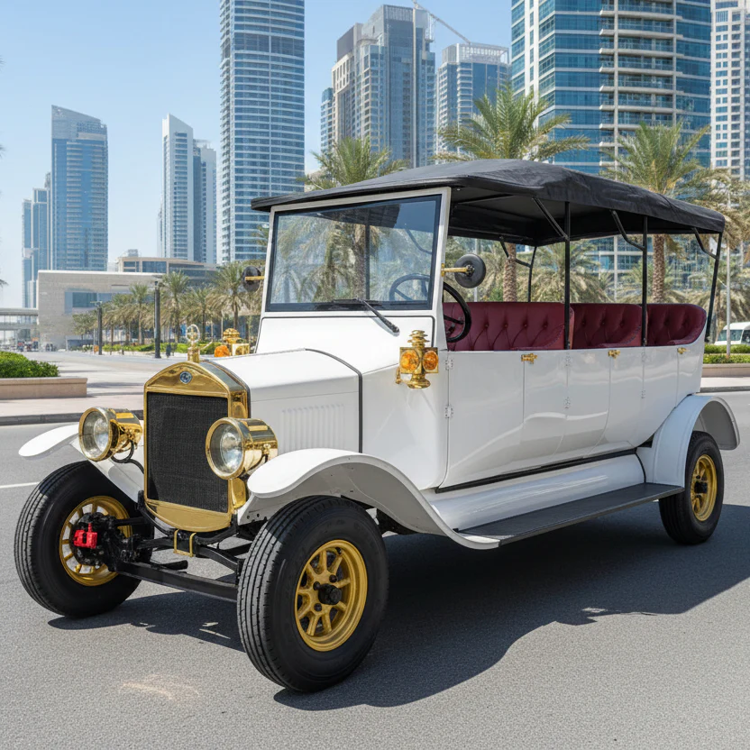 Electric Classic Vintage Palace Cart 08 Seater - Image 4