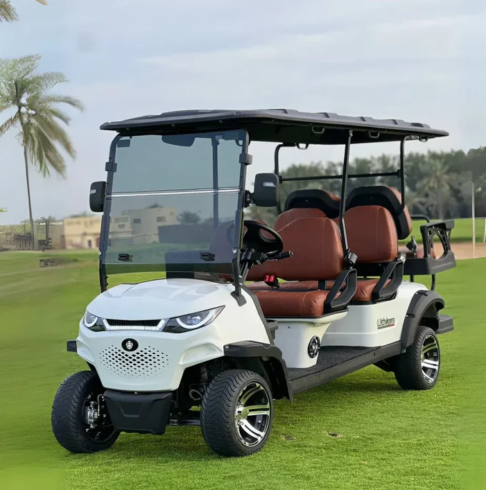 Electric Golf Cart 4+2 Seater MXV - Image 2