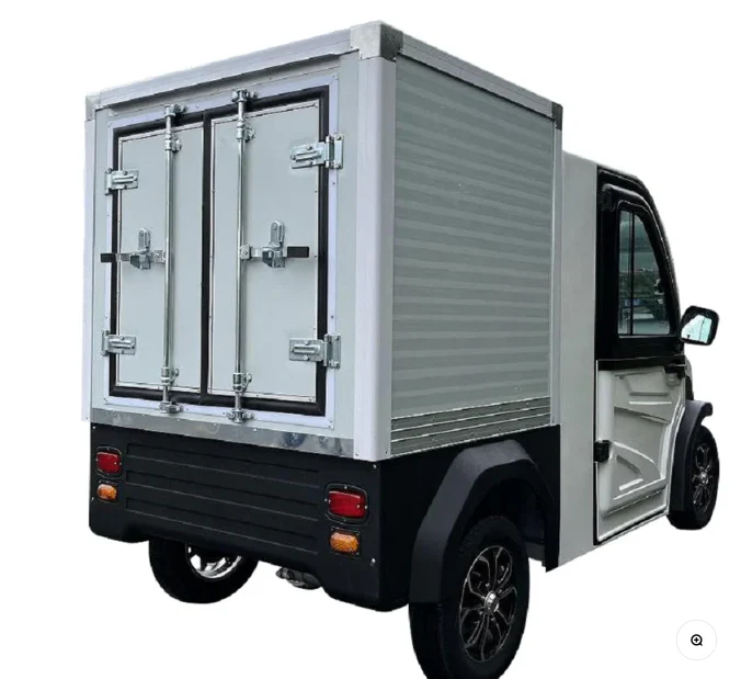 Electric Mini Freezer Cart with 2-Seat 600kg Payload - Image 3