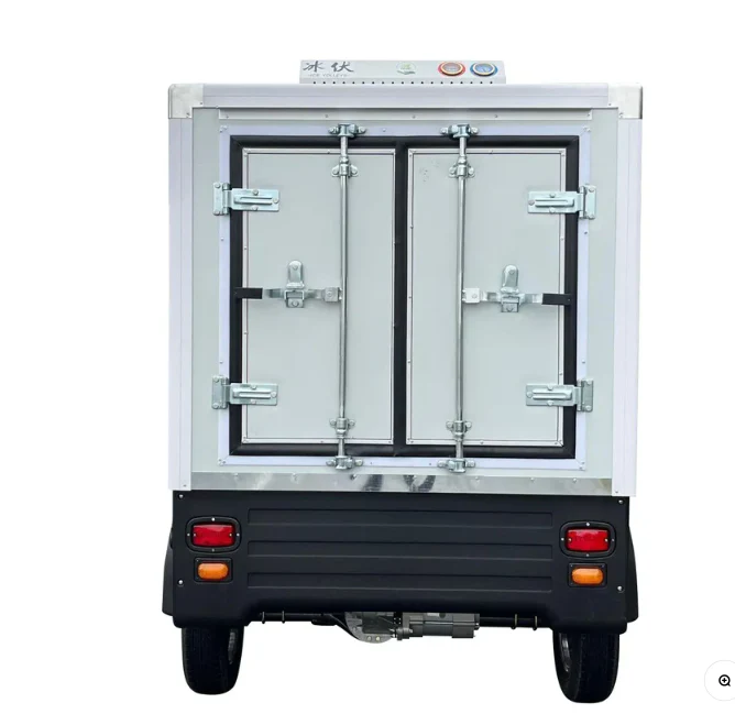 Electric Mini Freezer Cart with 2-Seat 600kg Payload - Image 5