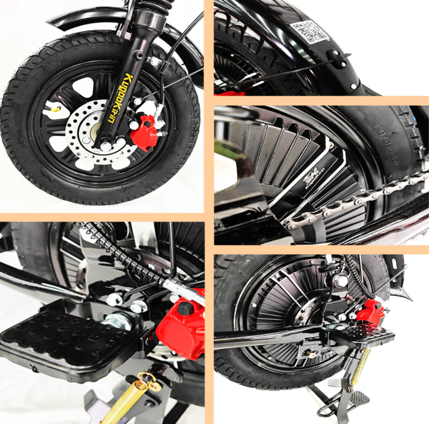 Kugoo Kirin V3 Pro Delivery Cargo Electric Bicycle 48V 21Ah 500W - Image 5