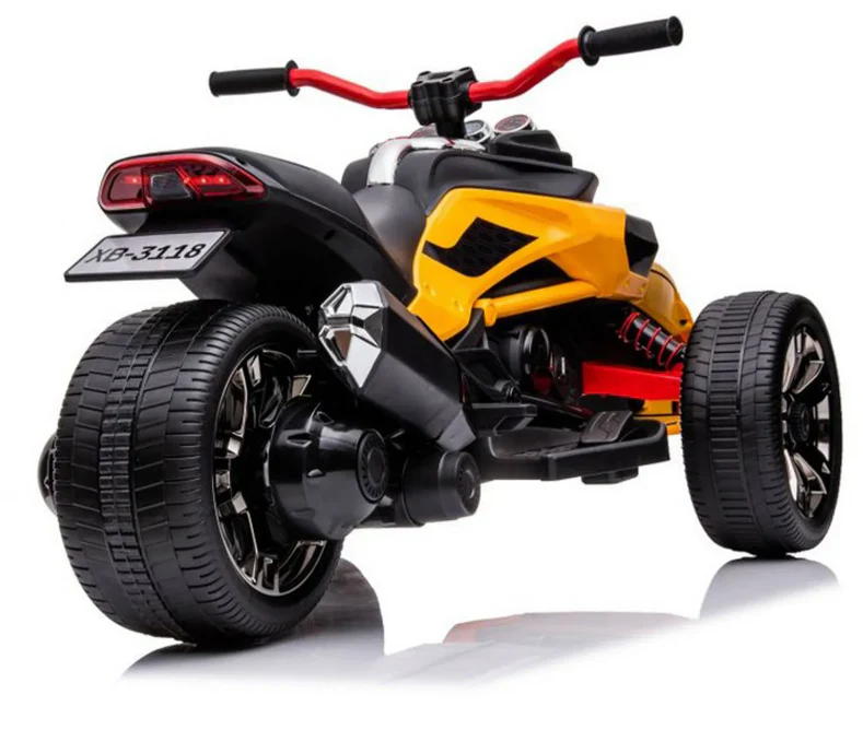 Electric Ride On Bike for Kids 3+ with Music, Key Start, Easy Control - Image 2