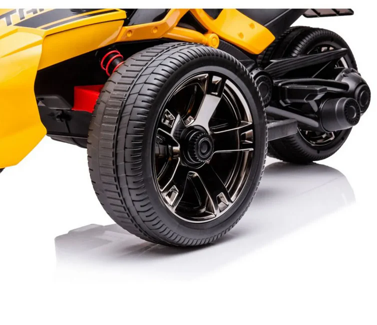 Electric Ride On Bike for Kids 3+ with Music, Key Start, Easy Control - Image 9