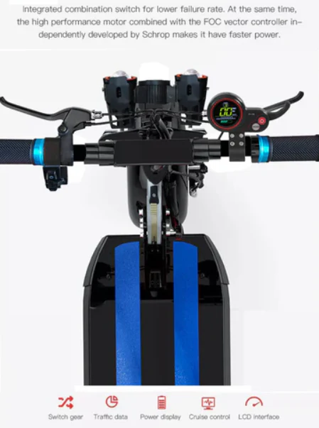 Electric scooter 48V 10ah 40km Long Range - Image 4