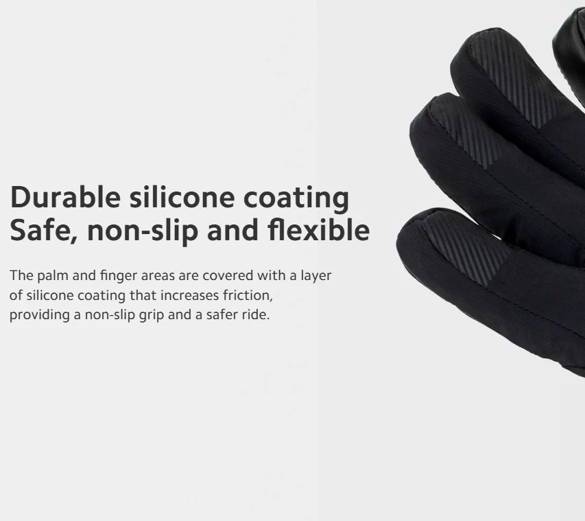 Electric Scooter Bike Riding Gloves waterproof Non slip insulated durable Touchscreen compatible - Image 6