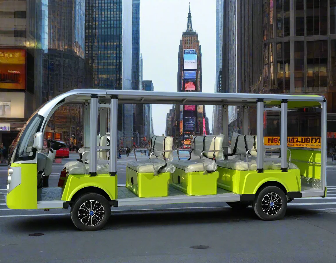 Electric Tourist Sightseeing Mini Bus-Villa Resort 14 Passenger - Image 5