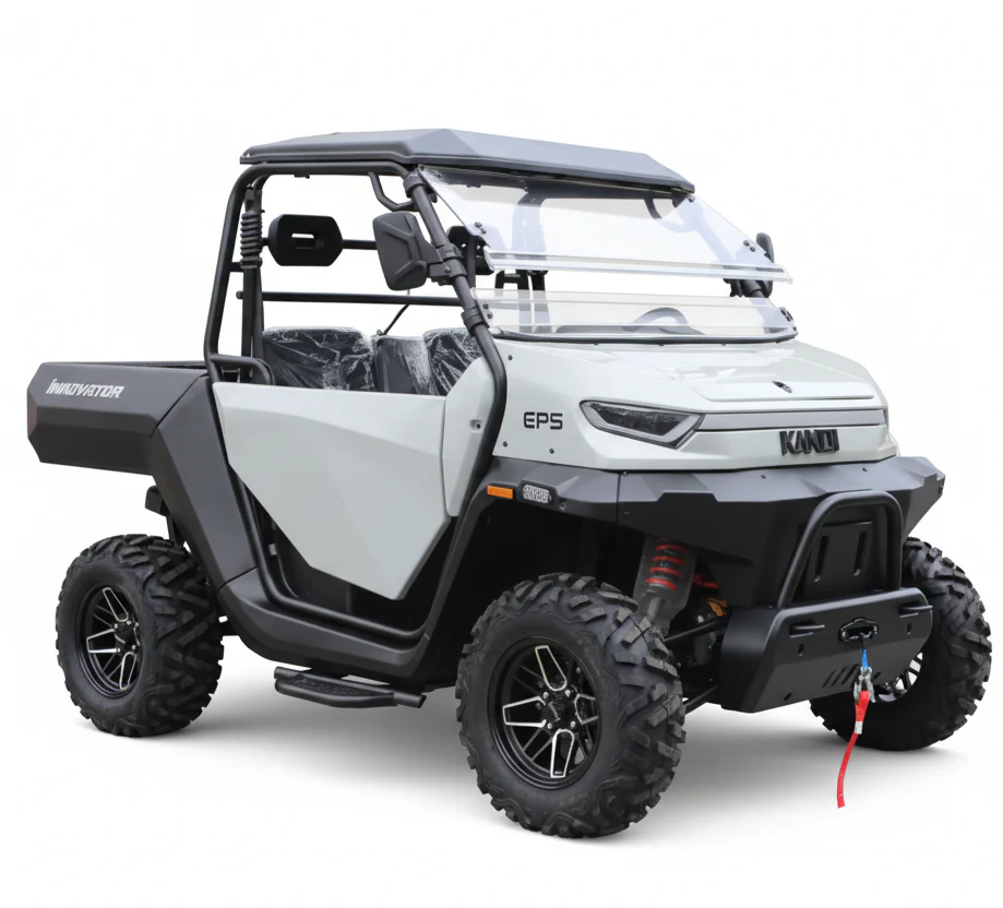 Electric UTV Innovator 4x4 with Lithium Battery 4WD Farm UTV