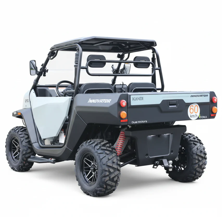 Electric UTV Innovator 4x4 with Lithium Battery 4WD Farm UTV - Image 3