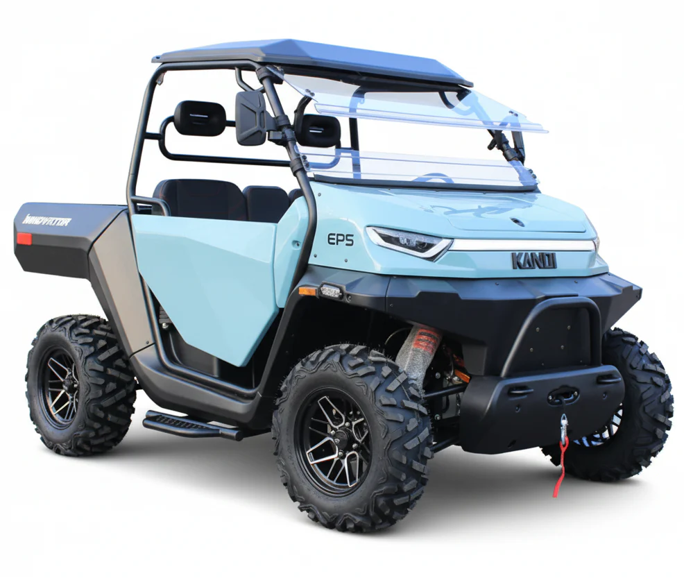 Electric UTV Innovator 4x4 with Lithium Battery 4WD Farm UTV - Image 5