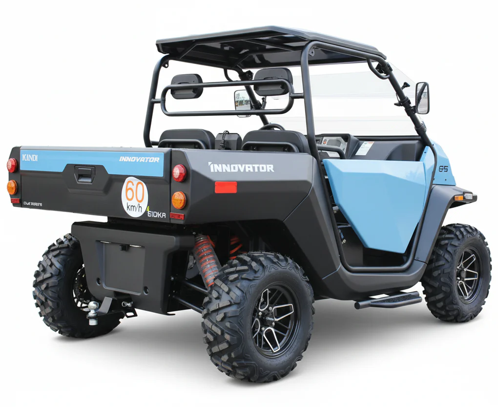 Electric UTV Innovator 4x4 with Lithium Battery 4WD Farm UTV - Image 6