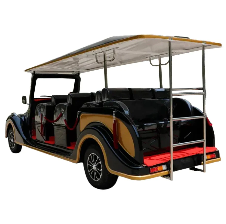 Electric Vintage Royal Golf Cart 6+2 Seater - Image 11