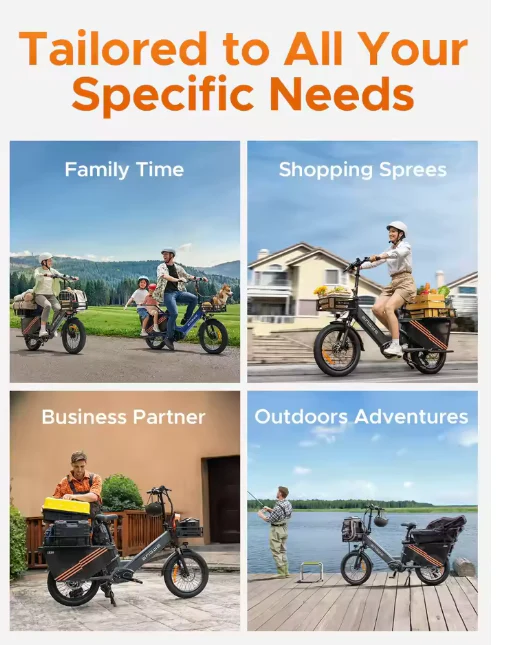ENGWE LE20 E-Bike – Family E Bike 48V 19Ah 250W- PRE ORDER - Image 4