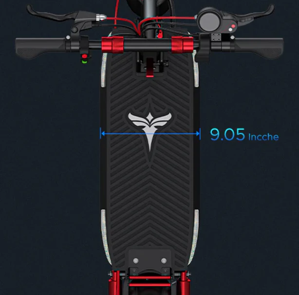 ENGWE Y600 Electric Scooter 48V 18Ah 600W wide deck - Image 4