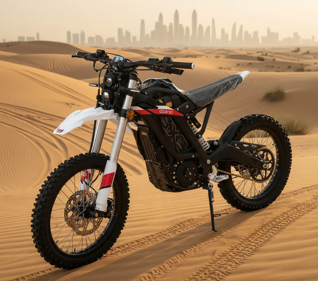 EX2 Off-Road Electric Dirt Bike 72V 32Ah 8000W