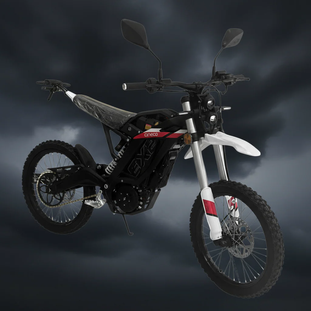 EX2 Off-Road Electric Dirt Bike 72V 32Ah 8000W - Image 4