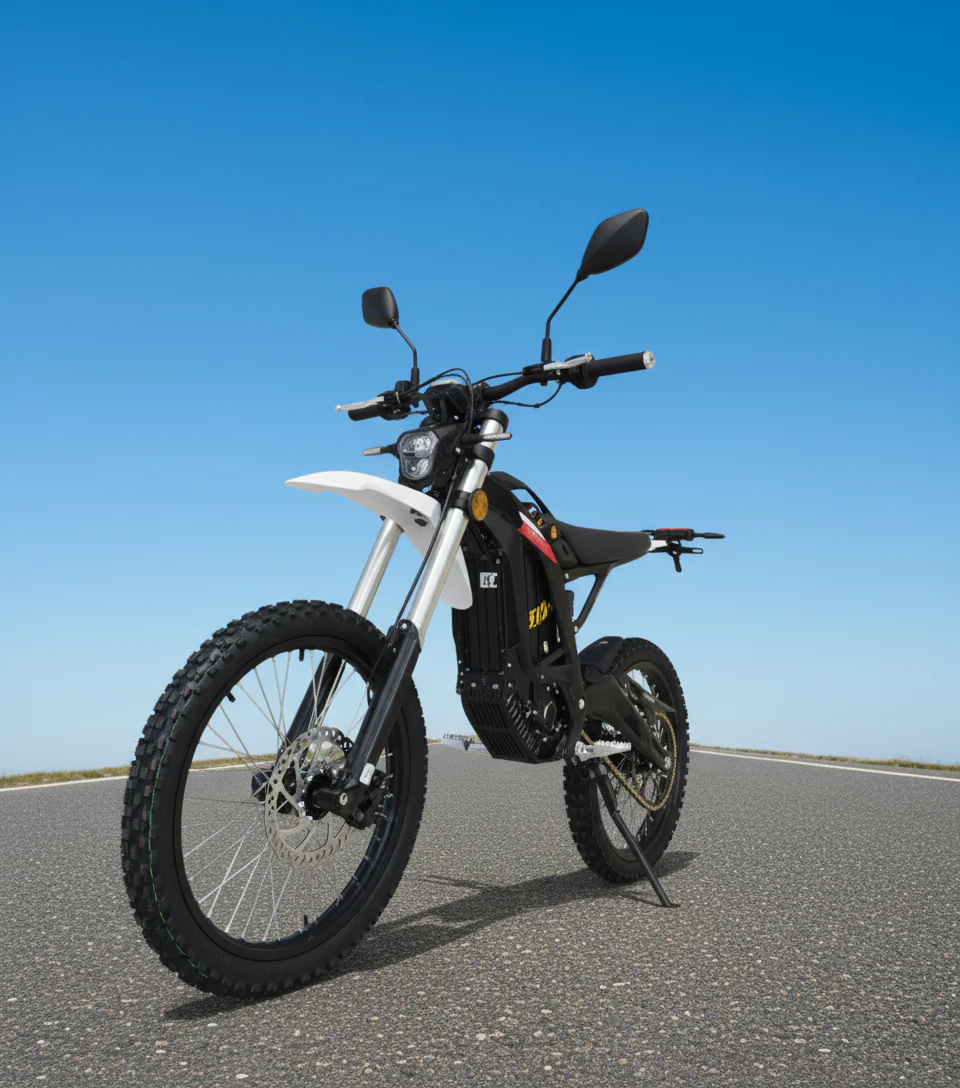 EX2 Off-Road Electric Dirt Bike 72V 32Ah 8000W - Image 6