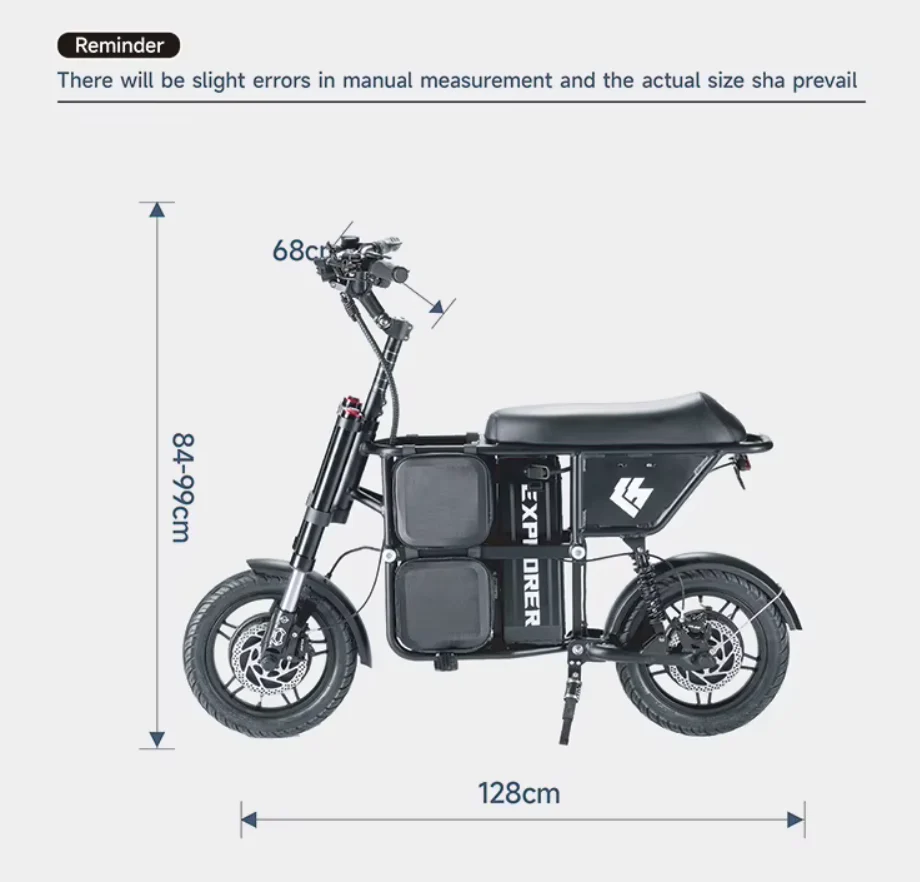 Muddy Fox Explorer Electric Scooter Mini Bike 70km Long Range - Image 17